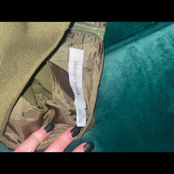 bishop + young army green skort - Picture 3 of 3